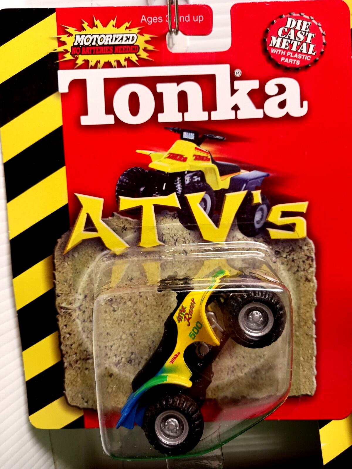 Vintage 2002 TONKA Motorized Pull Back ATV’s Lot Of 4 TONKA Tuff 1:43-Offroad