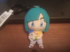 Dragonball Z Series 5 Figural Bag Clip 3 Inch Bulma with Baby Trunks