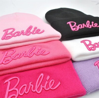 Bonnet Barbie Hiver Doux – Pour Enfant Ou Adulte, Choix De Couleur, Chaud Et Fun