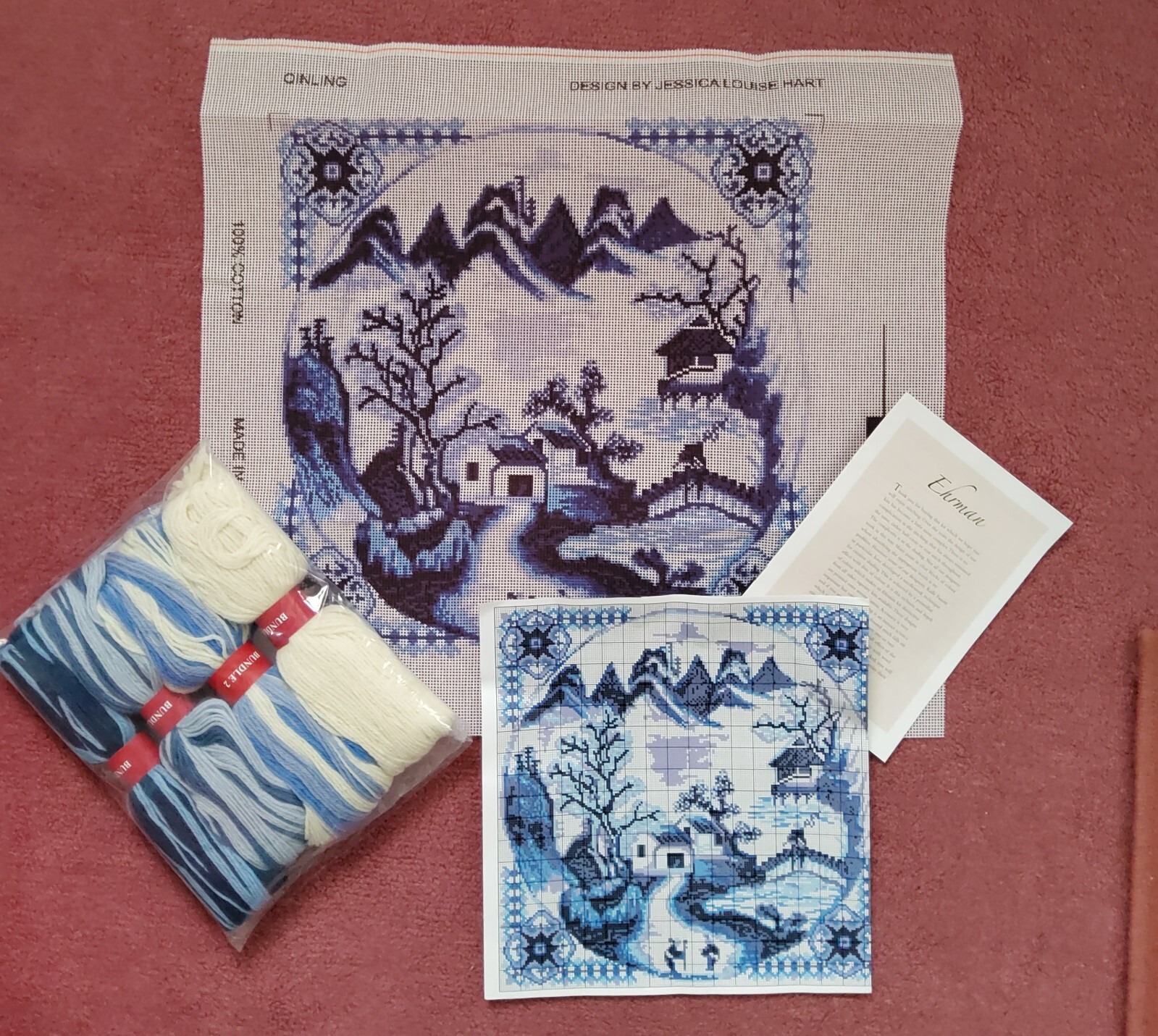 EHRMAN Vintage Tapestry Kit, Qinling eBay
