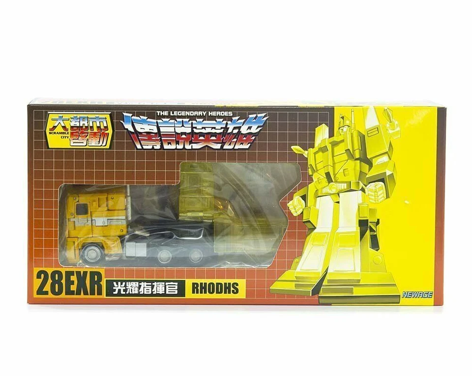 Newage H28EXR Rhodes Shining Luminous Yellow Transparent Ver. Ultra Magnus - Image 3 of 4