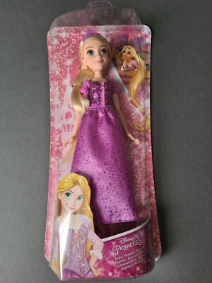 Disney Prinzessin Rapunzel verworrene königliche schimmernde Puppe Neu im Karton
