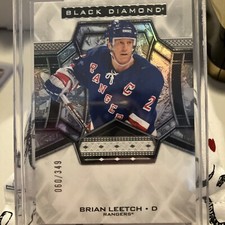 2024-25 UD Black Diamond #BDB-LE Brian Leetch 60/349