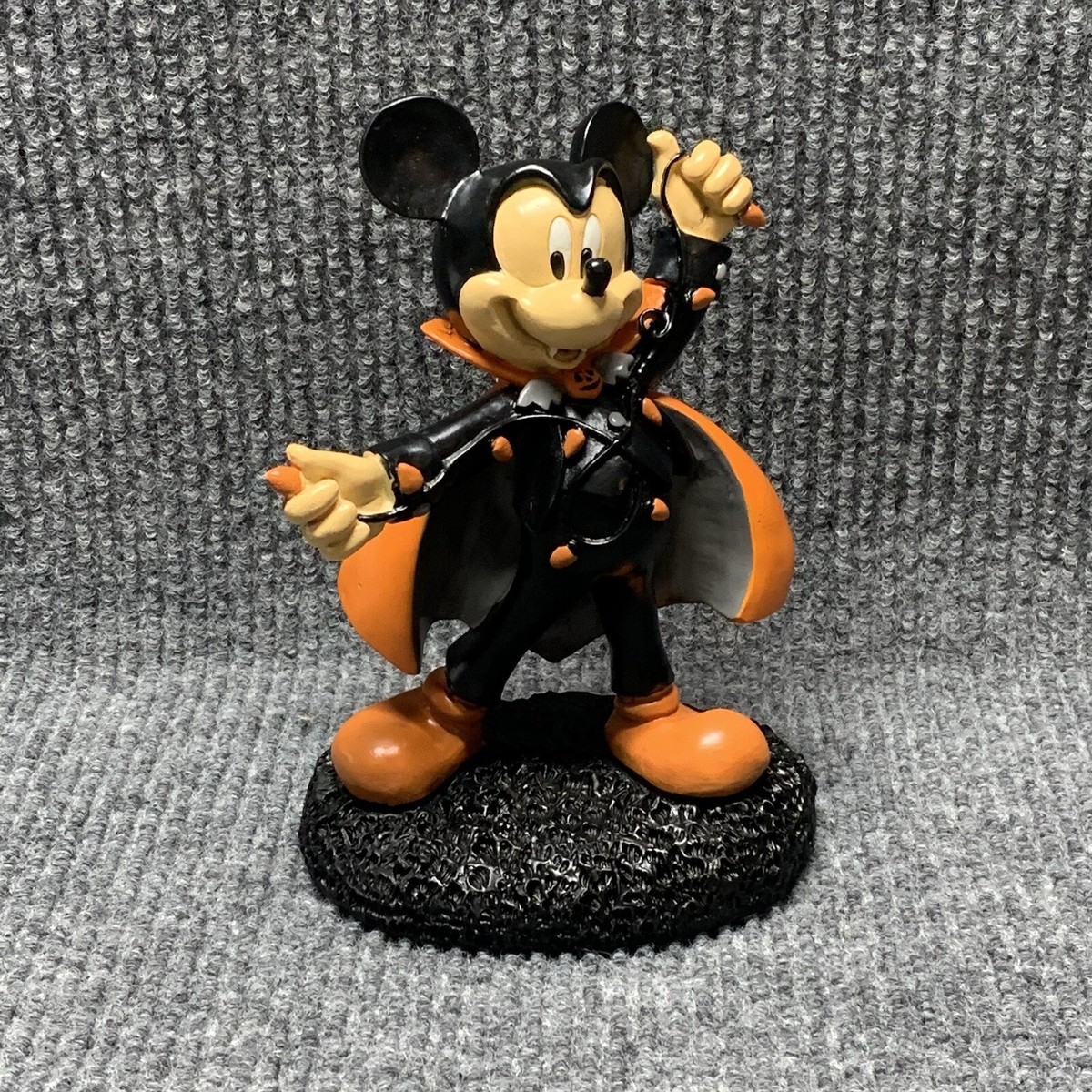 Mickey Mouse Disney Vampire Dracula Halloween Fall Statue