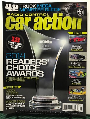 Radio Control RC Car Action Readers Choice Awards Aug '14 Driver FREE SHIPPING