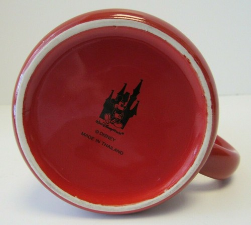 WALT DISNEY WORLD MINNIE MOUSE RED 3D EMBOSSED COFFEE MUG - Picture 5 of 6