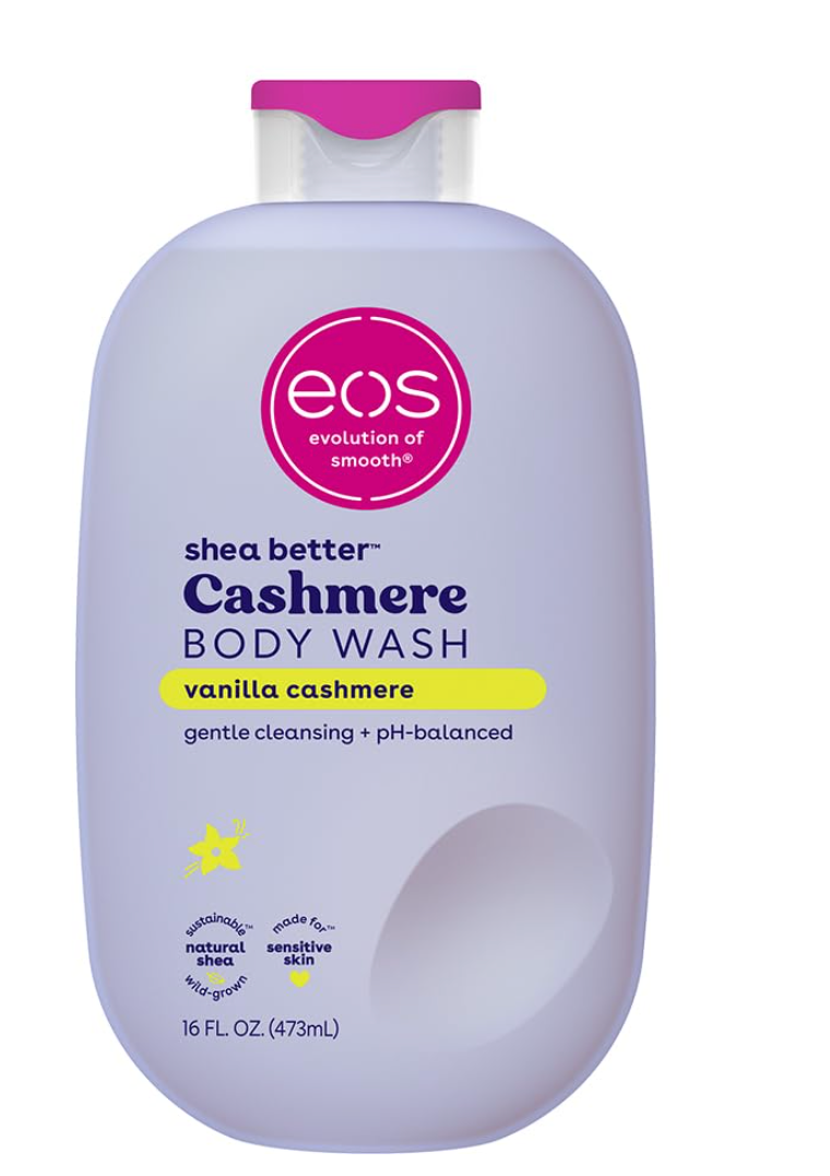 eos Shea Better Cashmere Body Wash, Vanilla Cashmere, 16 fl oz, UK SELLER