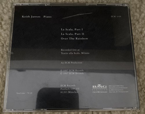 La Scala by Keith Jarrett (CD, Jun-1997, ECM) - Picture 2 of 4