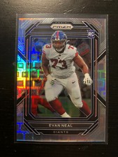 Evan Neal 2022 Panini Silver Pandora Prizm /400 Card #367 Giants Rookie PWE. rookie card picture