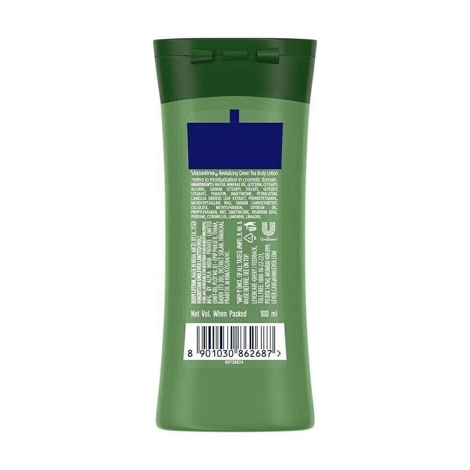 Vaseline Revitalizing Green Tea Body Lotion for Normal skin 100 ml eBay