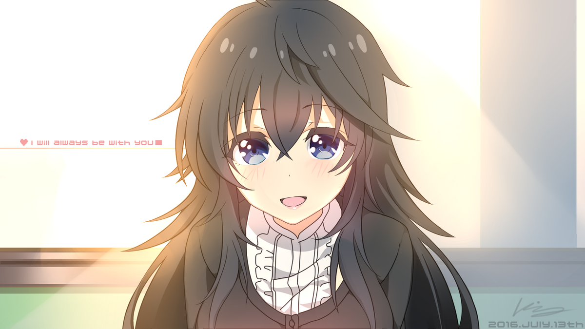 Anime tamaki ako girls fan art artwork digital netgame Playmat