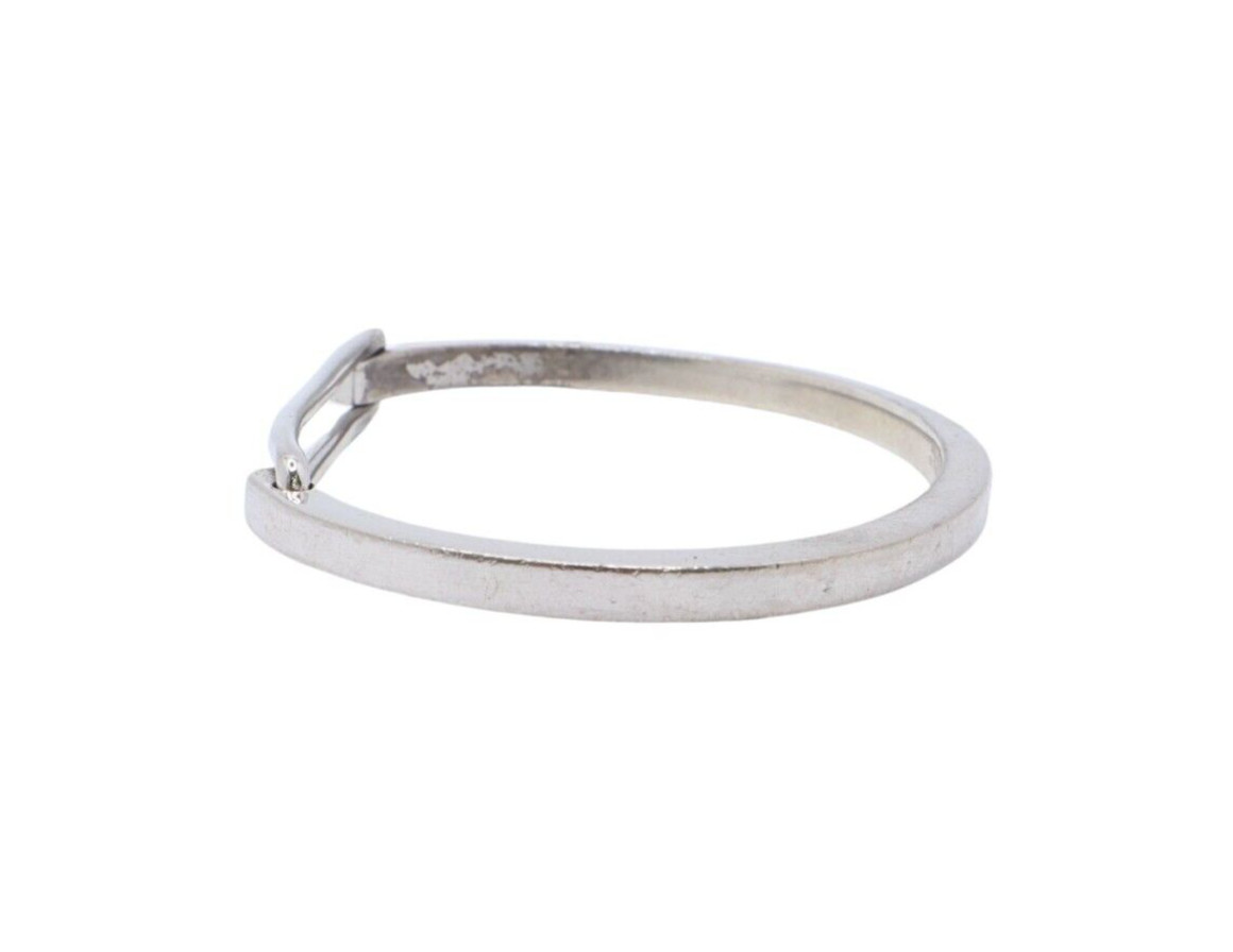 Sterling Silver Hook Bangle Bracelet - image 3