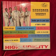 The Platters- Remember When - Mercury Records MG 20410 - 12" LP EX Vinyl