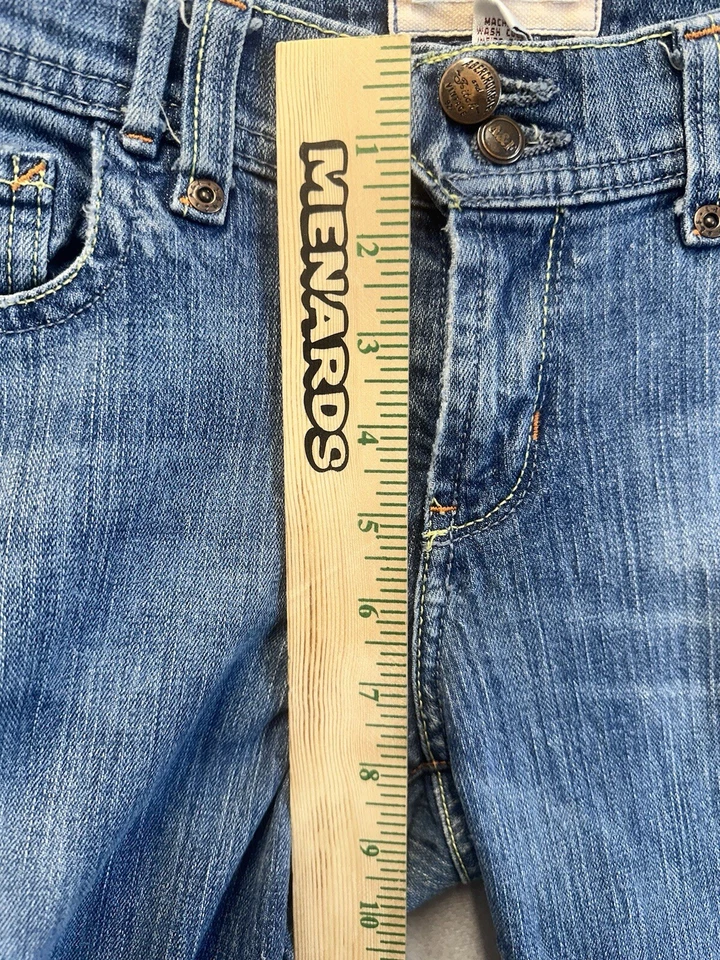 Vintage Abercrombie & Fitch Women's Sz 6R Stone Washed Faded Jeans Denim Y2K - Image 4 of 4