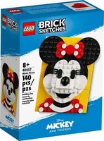 Lego® Brick Sketches™ Minnie Maus (40457) - Eol Neu Ovp Mouse Disney™