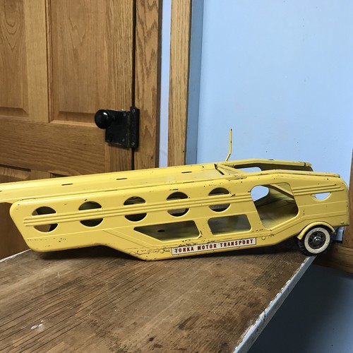 Vintage 1960's Tonka Motor Transport Tonka Toys Car Hauler Pressed Steel *READ* - Picture 11 of 18