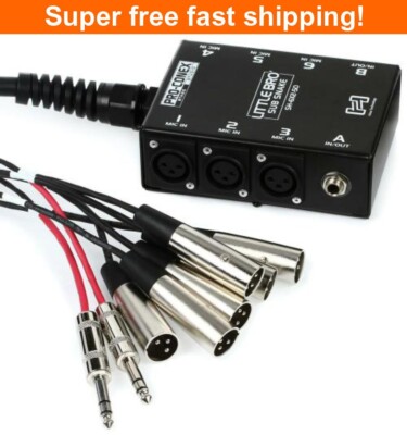 New - Hosa Little Bro' 6x2 Sub Snake - 50 foot