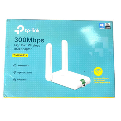 TP-LINK TL-WN822N WLAN Adapter 300 Mbps High Gain Mini USB Adapter