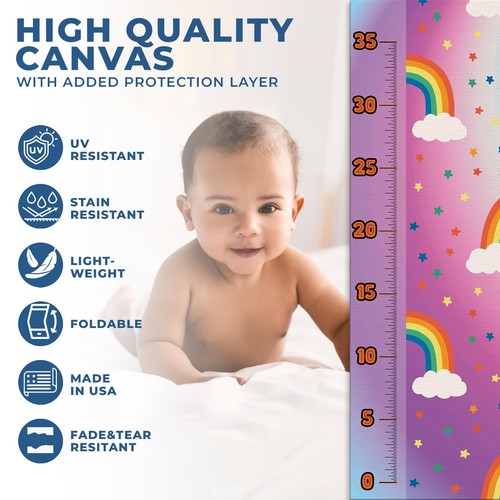 Height Growth Chart for Infant | Growth Ruler Chart Wall Decor - Picture 139 of 192