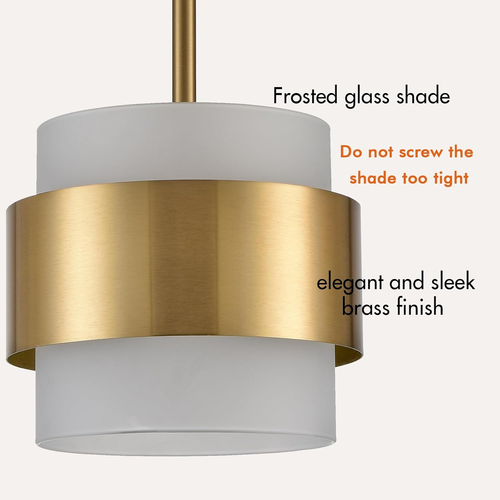 Modern Gold Pendant Lights Mini Pendant Light for Kitchen Island Dining Room Bar - Picture 5 of 8