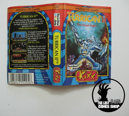 amstrad CPC juego amstrad juego TURRCIAN II juego TURRICAN II KIXX juego - Imagen 3 de 10