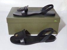 Longchamp Le Pliage Sandalen schwarz EUR 39 -ein Kratzer, schauen Sie die Fotos