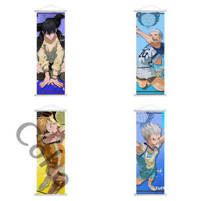 Haikyuu!! Paintings Anime Wall Scrolls Background Cloths Decor Ornaments New