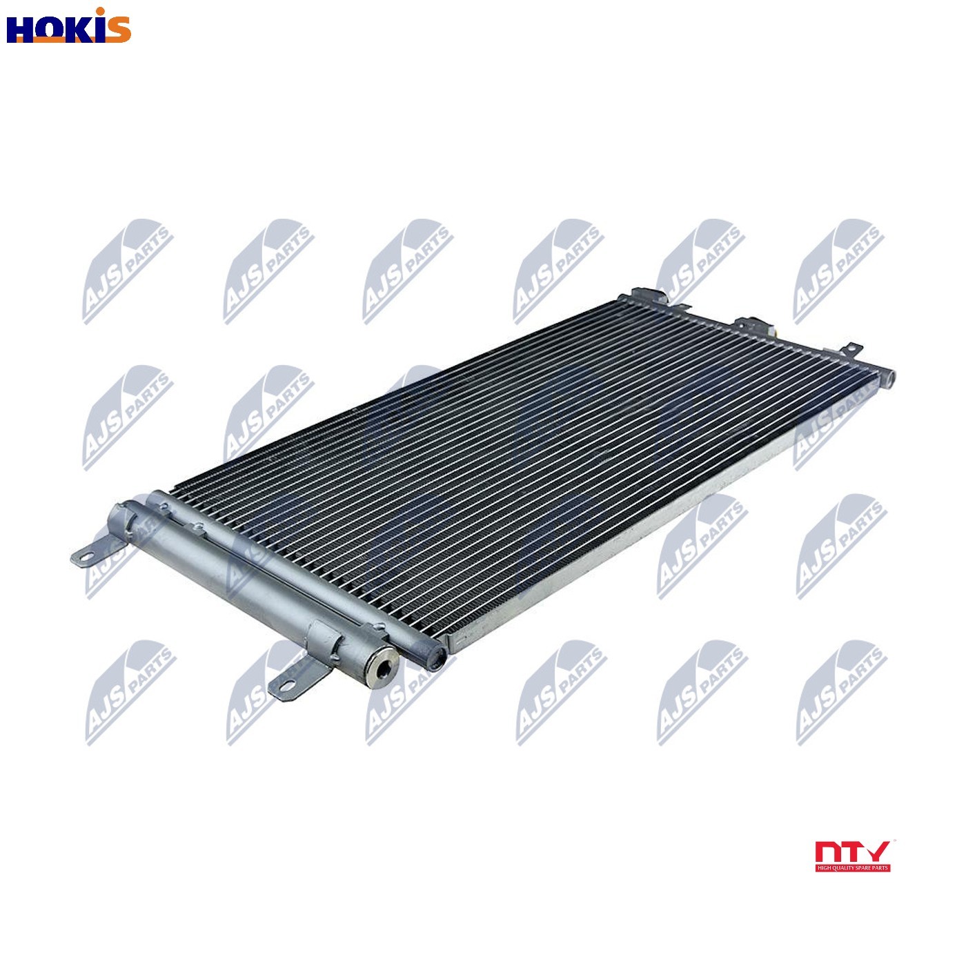 NTY CCS-FT-024 Condenser, air conditioning for FIAT - Image 2