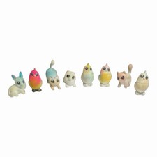 Crayola Scribble Scrubbie Pets Lot Of 8 Animals Flocked Washable/color