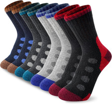 Kids Wool Socks Boys Socks 10-12 Years Old Soccer Baseball Youth 6-8 Thermal Hik