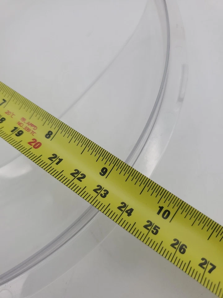 Миксер кухонный вспомогательный прозрачный защита от брызг крышка наливной щит миксер чаша носик 9 дюймов - Изображение 4 из 4