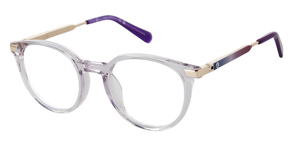 Детские хрустальные очки Sperry SPE Eyeglasses Kids Crystal Lilac 46 мм Новые 100 подлинные 14390₽