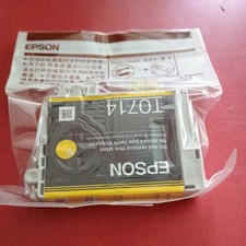 Image of epson ink cartridge T0714 yellow brand new sealed