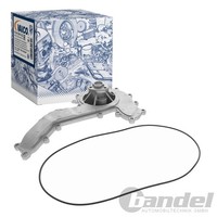 Vaico Wasserpumpe MIT Dichtung Passend FüR Audi A4 A5 A6 A7 A8 Q5 Q7 Q8 Porsche