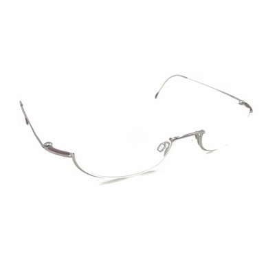 Silhouette M6525 /40 V6056 Titanium Silver Half Rim Eyeglasses Frames 47-21 135