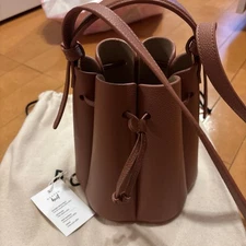 Polène Numéro Huit Mini Bucket Bag Leather New Rare Color From Japan