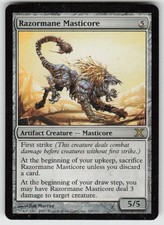 MP-01 Played Razormane Masticore 340 10th Edition R