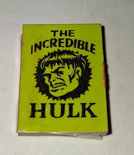 Vintage 1966 Marvel Mini Books The Incredible Hulk - Green