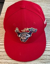 Washington Nationals Hat Cap George Bottle Red MLB Baseball New Era NWOT 7 1/8