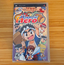 Hammerin' Hero Sony PSP UMD Atlus E10+ NTSC-U/C Manual Included