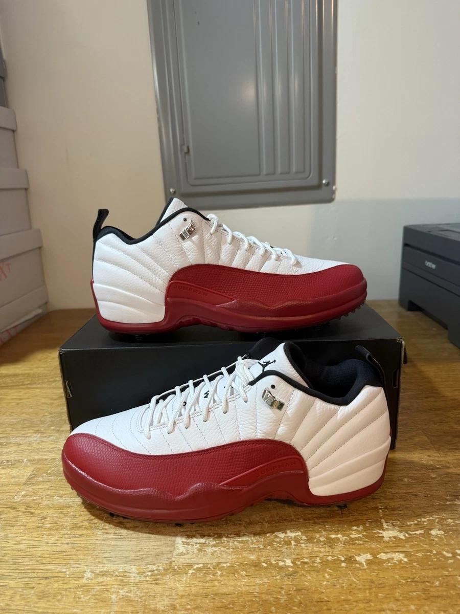 Jordan 12 Golf Low Cherry Just Listed 2026