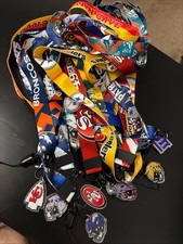 Lanyard ID Holder NFL Football Teams Lanyard Keychain New You Choose 