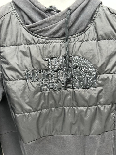 The North Face Felpa con Cappuccio Ibrida Ibrida Puffer Piccola Nera (F5) - Foto 2 di 6