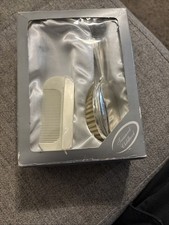 Baby Silver Comb and Brush Set Girls by Tiny Treasures 327