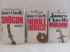 Shogun James Clavell Noble House Whirlwind Paperback Book Lot The Asian Saga Vtg Shogun James Clavell Noble House Whirlwind Paperback Book Lot The Asian Saga Vtg