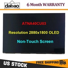 14"OLED 120Hz 2880x1800 LCD Screen IPS Display ATNA40CU03 ATNA40CU03-002 NEW