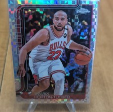 Topps 2025-26 Chrome Talen Horton-Tucker X-Fractor Bulls Basketball Card #10