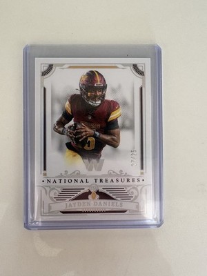 2025 Panini National Treasures - Jayden Daniels #98 /25