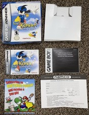 Klonoa: Empire of Dreams (Game Boy Advance GBA) 90% Complete NO GAME! BOX ONLY