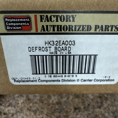 Carrier HK32EA003 Defrost Control Board HK32EA003 Plastic HVAC
